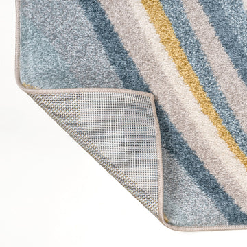 Flow Abstract Swirl Area Rug